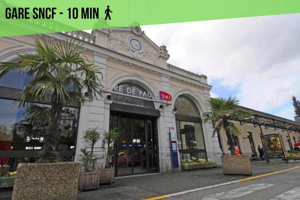 Ideal Pro - 10Min Gare - Hypercentre - Wifi - Longueduree Pau Eksteriør billede